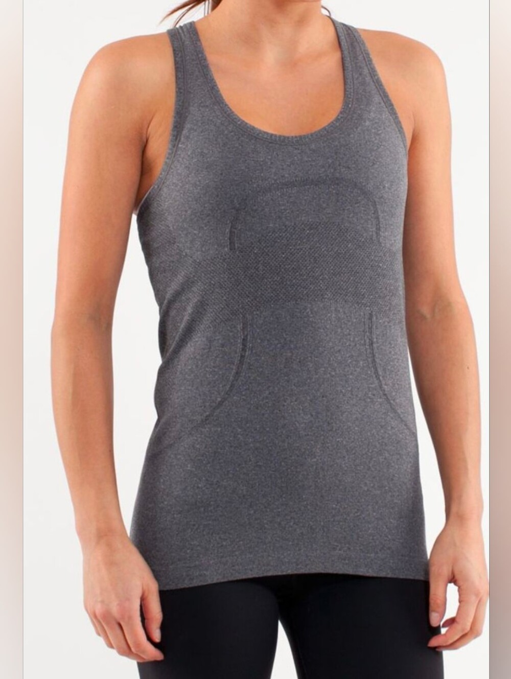 Lululemon Run: Swiftly Racerback Tank Top Size 8 in Heathered Gray 🩶